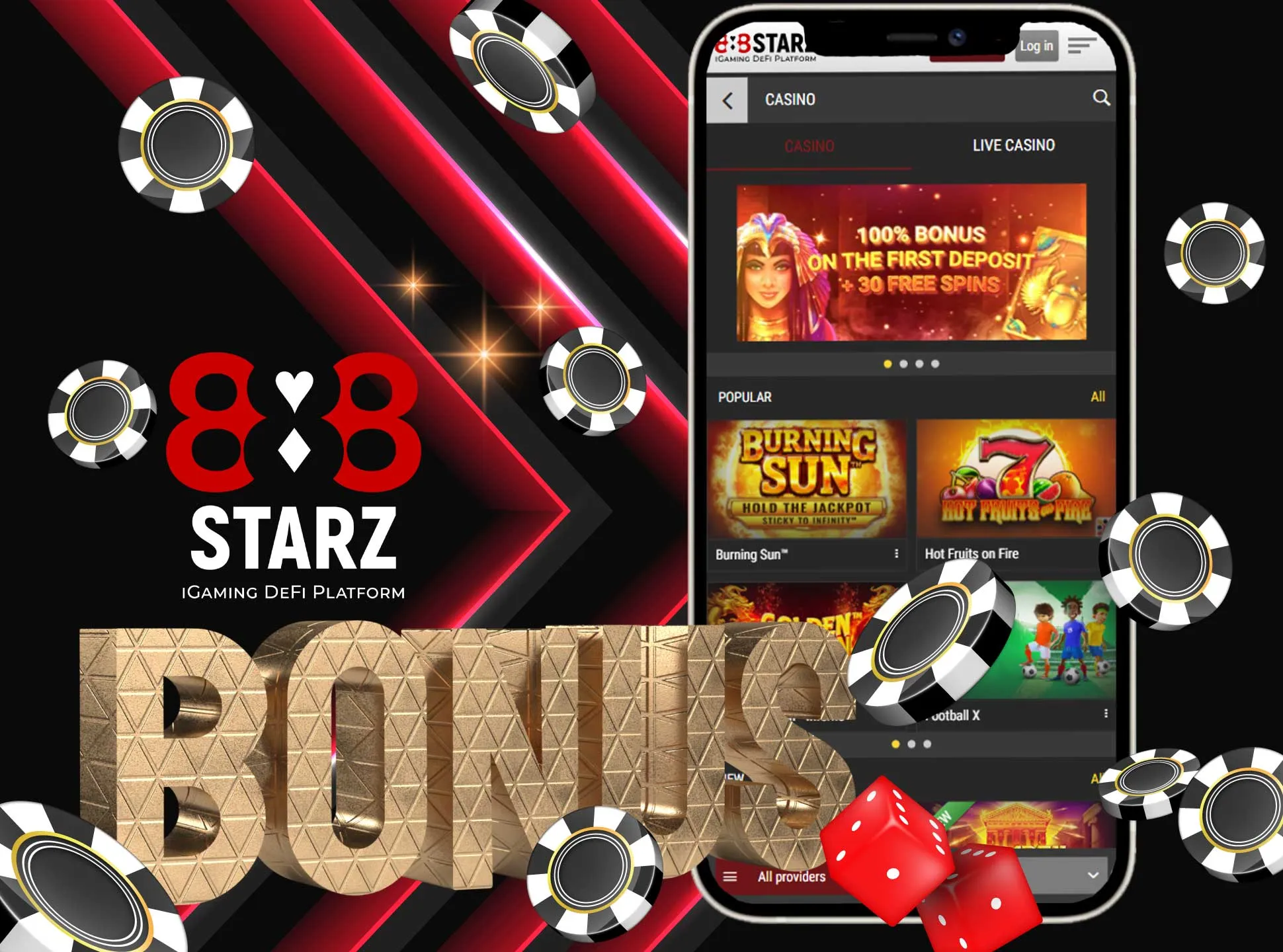 888 Starz Casino bonuslari